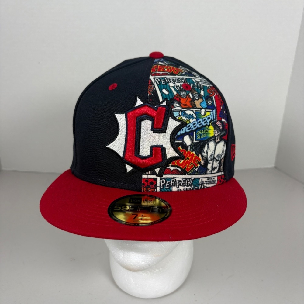 New Era Cleveland Guardians MLB Diamond Hero Edition 59FIFTY Fitted Hat 7 1/4